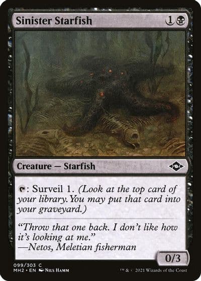 Sinister Starfish Modern Horizons 2 Magic card