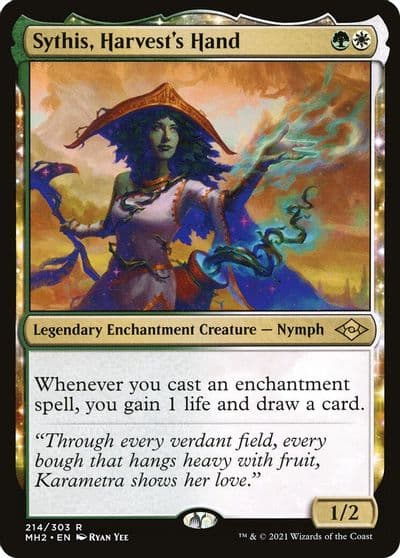 Sythis Harvests Hand Modern Horizons 2 Magic card