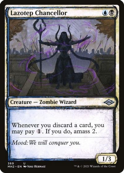 Lazotep Chancellor Showcase Modern Horizons 2 Magic card