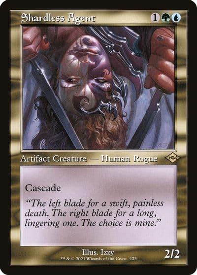 Shardless Agent Retro Frame Modern Horizons 2 Magic card