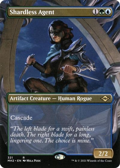 Shardless Agent Borderless Modern Horizons 2 Magic card