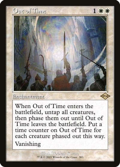 Out of Time Retro Frame Modern Horizons 2 Magic card