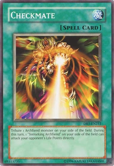 Checkmate Dark Revelation Volume 1 Yu-Gi-Oh! card