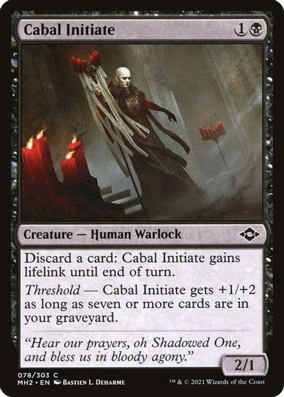 Cabal Initiate Modern Horizons 2 Magic card