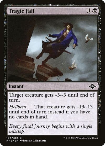 Tragic Fall Modern Horizons 2 Magic card