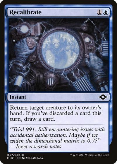 Recalibrate Modern Horizons 2 Magic card