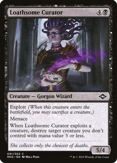 Loathsome Curator Modern Horizons 2 Magic card