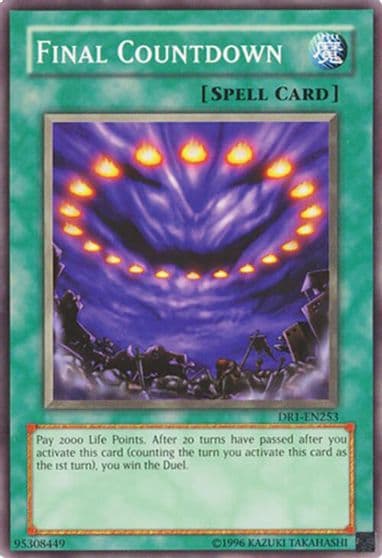 Final Countdown Dark Revelation Volume 1 Yu-Gi-Oh! card