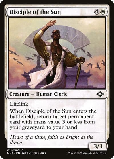 Disciple of the Sun Modern Horizons 2 Magic card