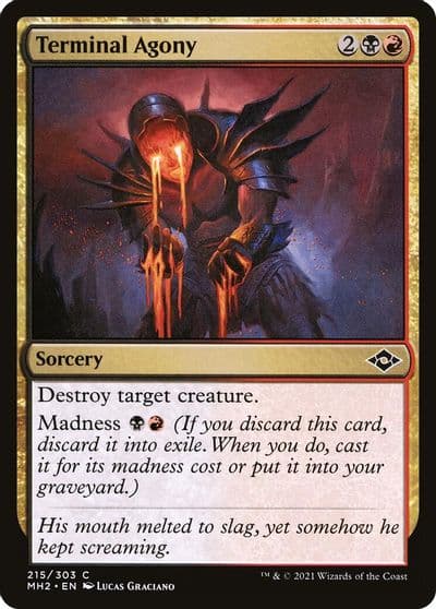 Terminal Agony Modern Horizons 2 Magic card
