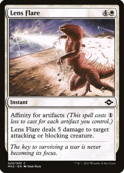 Lens Flare Modern Horizons 2 Magic card