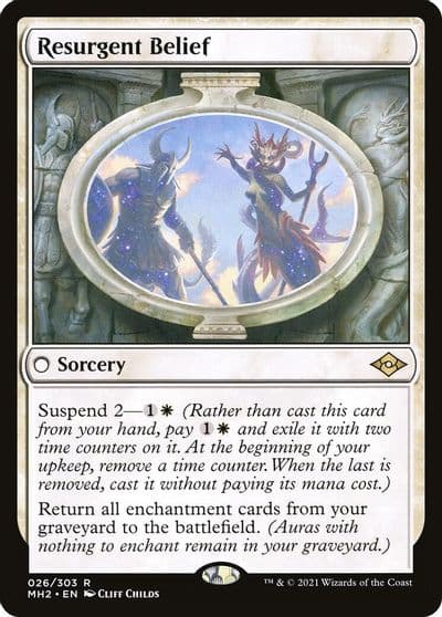 Resurgent Belief Modern Horizons 2 Magic card