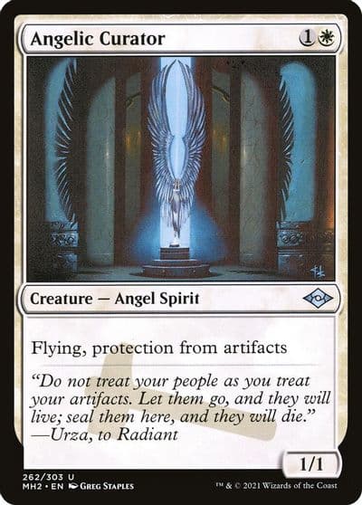 Angelic Curator Modern Horizons 2 Magic card