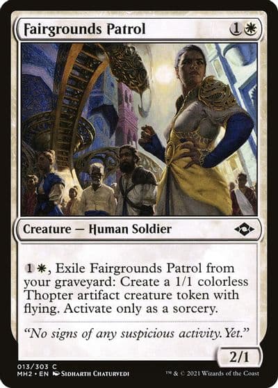 Fairgrounds Patrol Modern Horizons 2 Magic card