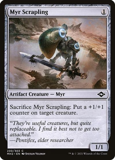 Myr Scrapling Modern Horizons 2 Magic card