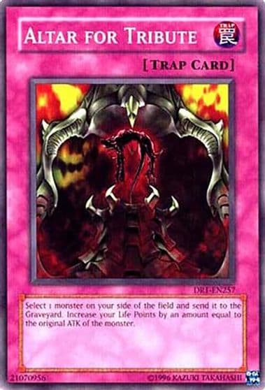 Altar for Tribute Dark Revelation Volume 1 Yu-Gi-Oh! card