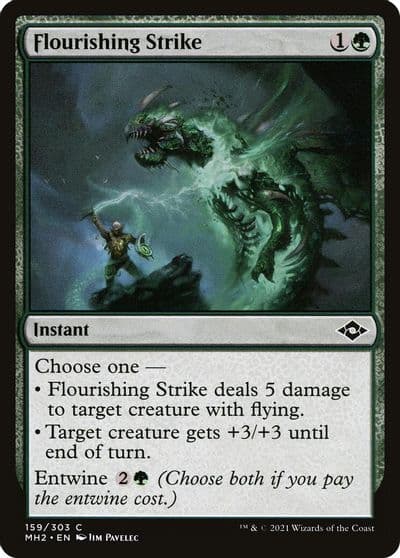 Flourishing Strike Modern Horizons 2 Magic card