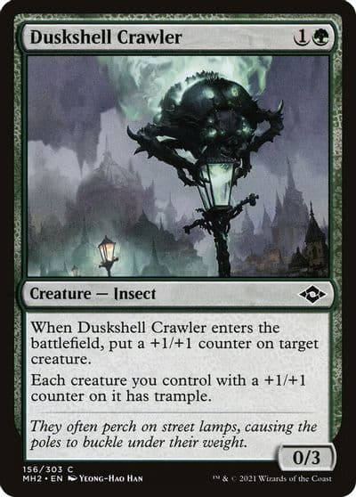 Duskshell Crawler Modern Horizons 2 Magic card