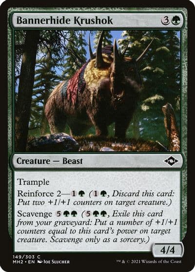 Bannerhide Krushok Modern Horizons 2 Magic card