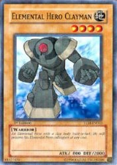 Elemental Hero Clayman The Lost Millennium Yu-Gi-Oh! card