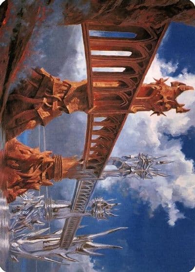 Silverbluff Bridge Art Card Art Series: Modern Horizons 2 Magic card