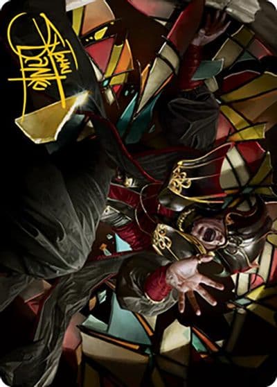 Prismatic Ending Art Card Gold Stamped Signature Art Series: Modern Horizons 2 Magic card