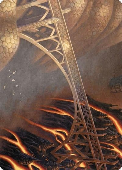 Rustvale Bridge Art Card Art Series: Modern Horizons 2 Magic card