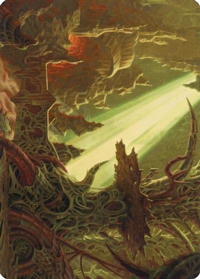 Darkmoss Bridge Art Card Art Series: Modern Horizons 2 Magic card