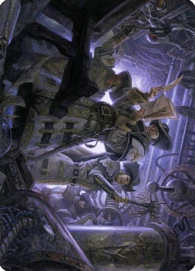 Search the Premises Art Card Art Series: Modern Horizons 2 Magic card