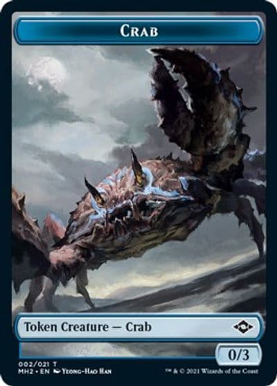 Crab Token Modern Horizons 2 Magic card