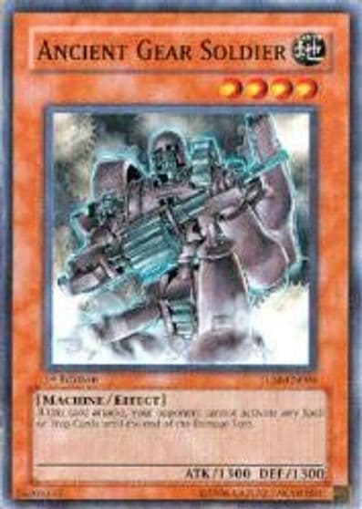 Ancient Gear Soldier The Lost Millennium Yu-Gi-Oh! card
