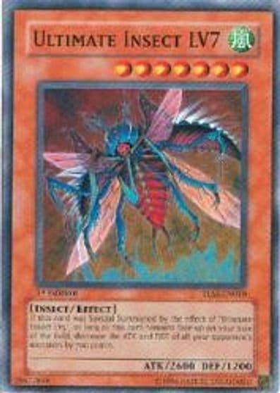 Ultimate Insect LV7 The Lost Millennium Yu-Gi-Oh! card