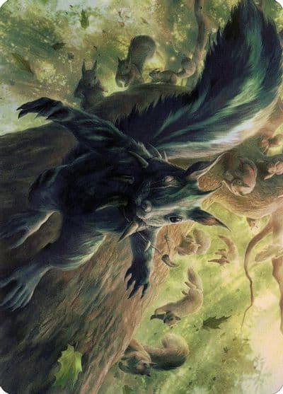 Chatterfang Squirrel General Art Card 68 81 Art Series: Modern Horizons 2 Magic card