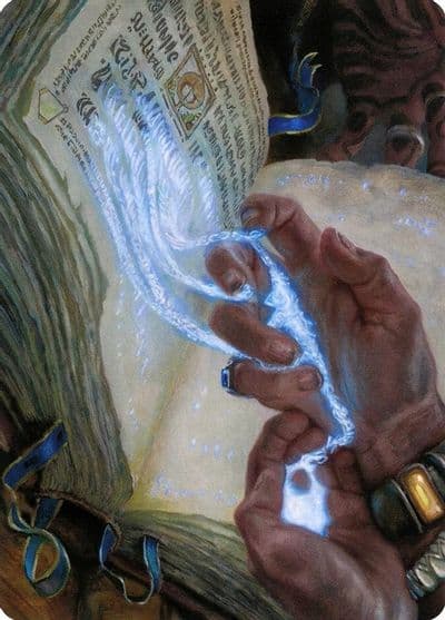 Mystic Redaction Art Card Art Series: Modern Horizons 2 Magic card