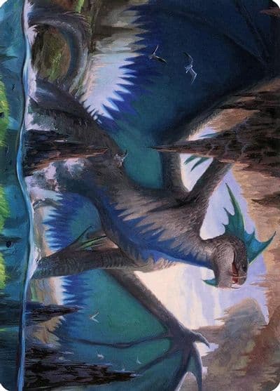 Murktide Regent Art Card Art Series: Modern Horizons 2 Magic card