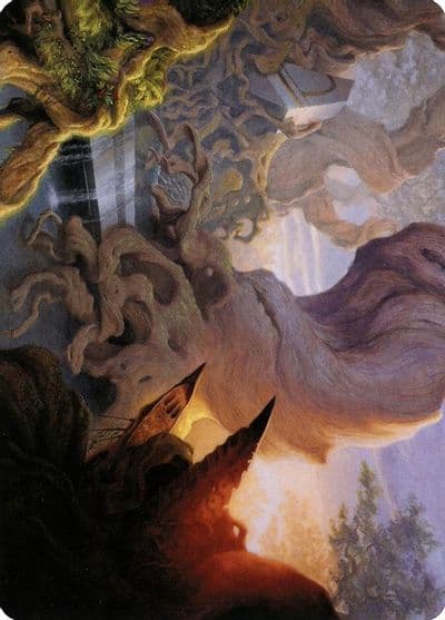 Yavimaya Cradle of Growth Art Card Art Series: Modern Horizons 2 Magic card