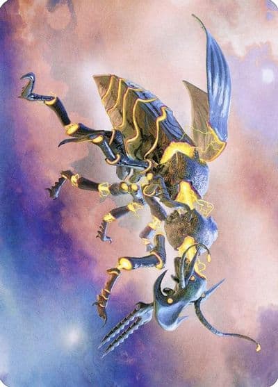 Zabaz the Glimmerwasp Art Card Art Series: Modern Horizons 2 Magic card
