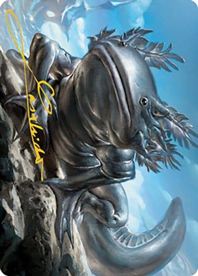 Sojourners Companion Art Card Gold Stamped Signature Art Series: Modern Horizons 2 Magic card