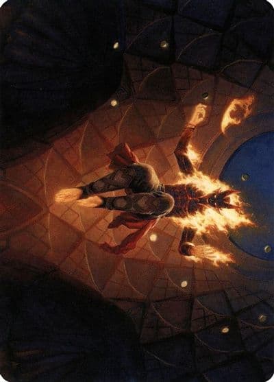 Yusri Fortunes Flame Art Card Art Series: Modern Horizons 2 Magic card