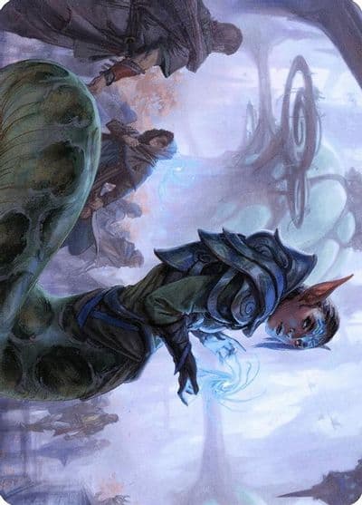 Lonis Cryptozoologist Art Card Art Series: Modern Horizons 2 Magic card