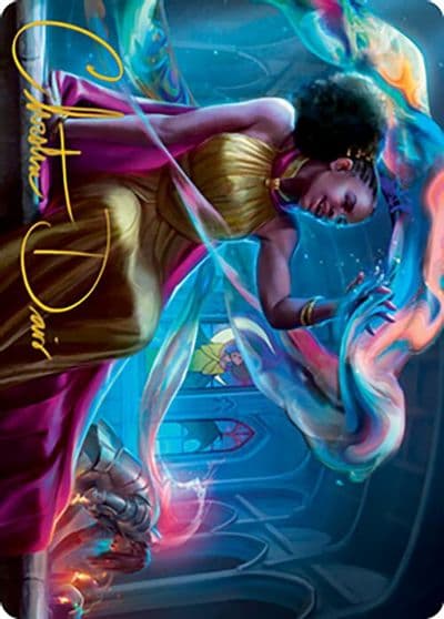Radiant Epicure Art Card Gold Stamped Signature Art Series: Modern Horizons 2 Magic card