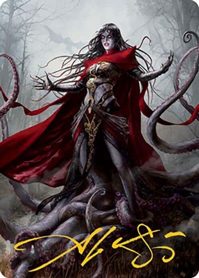 Geyadrone Dihada 53 81 Gold Stamped Signature Art Series: Modern Horizons 2 Magic card