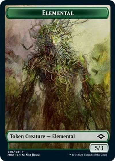 Elemental Token Modern Horizons 2 Magic card