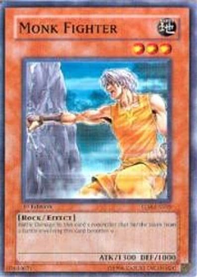 Monk Fighter The Lost Millennium Yu-Gi-Oh! card