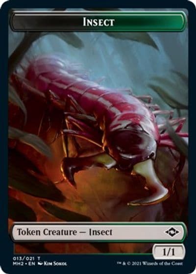 Insect Token Modern Horizons 2 Magic card