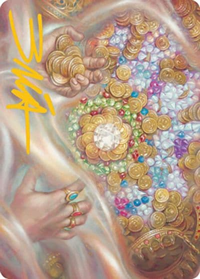 Strike It Rich Art Card Gold Stamped Signature Art Series: Modern Horizons 2 Magic card