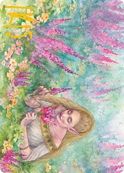 Abundant Harvest Art Card Gold Stamped Signature Art Series: Modern Horizons 2 Magic card