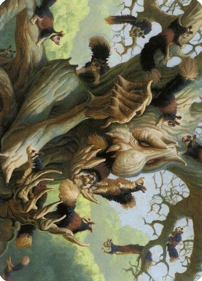 Scurry Oak Art Card Art Series: Modern Horizons 2 Magic card