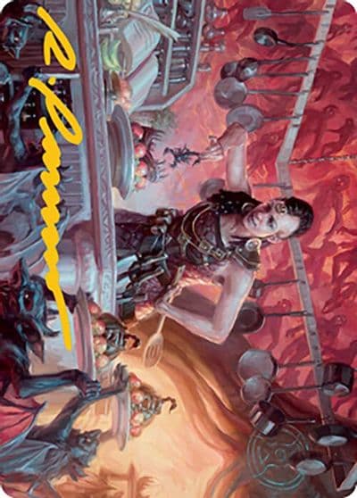 Asmoranomardicadaistinaculdacar Art Card Gold Stamped Signature Art Series: Modern Horizons 2 Magic card
