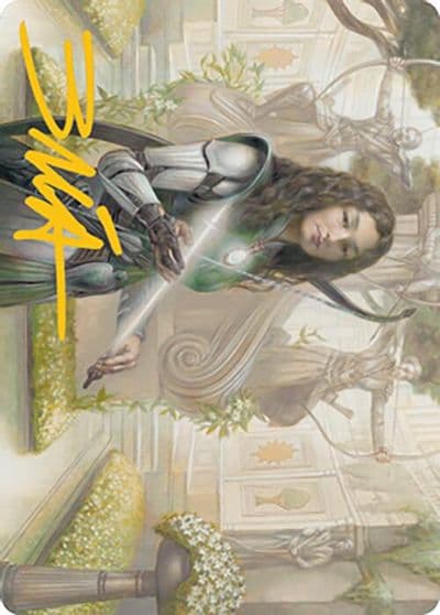 Arcus Acolyte Art Card Gold Stamped Signature Art Series: Modern Horizons 2 Magic card